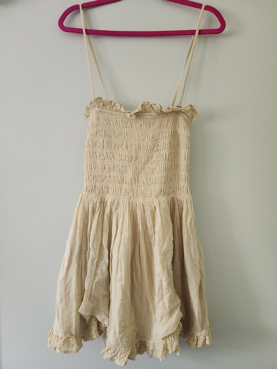 Free People Dresses & Skirts - New With Tags Free People Smocked Sundress with Ruffle Hem